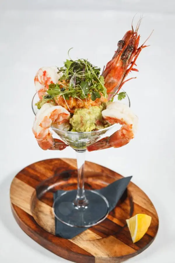 Black Tiger Prawn Martini