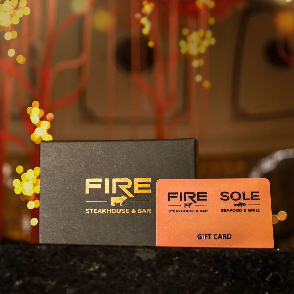 FIRE Steakhouse Gift Card