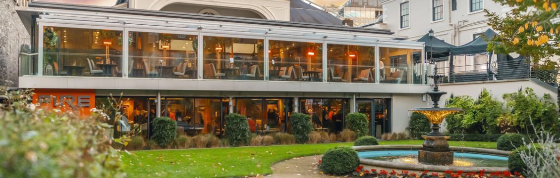 The Terrace at FIRE X Laurent Perrier