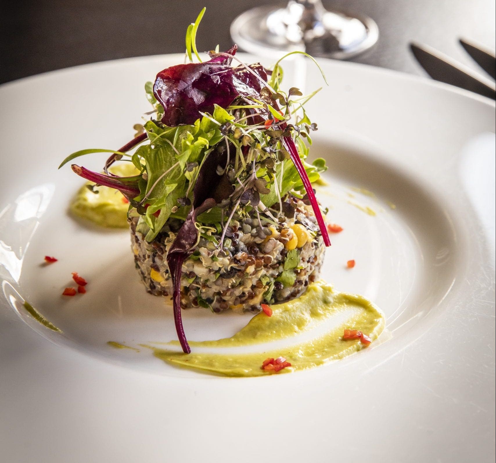 Quinoa Salad, Orange & Lime Dressing - FIRE Steakhouse Restaurant & Bar