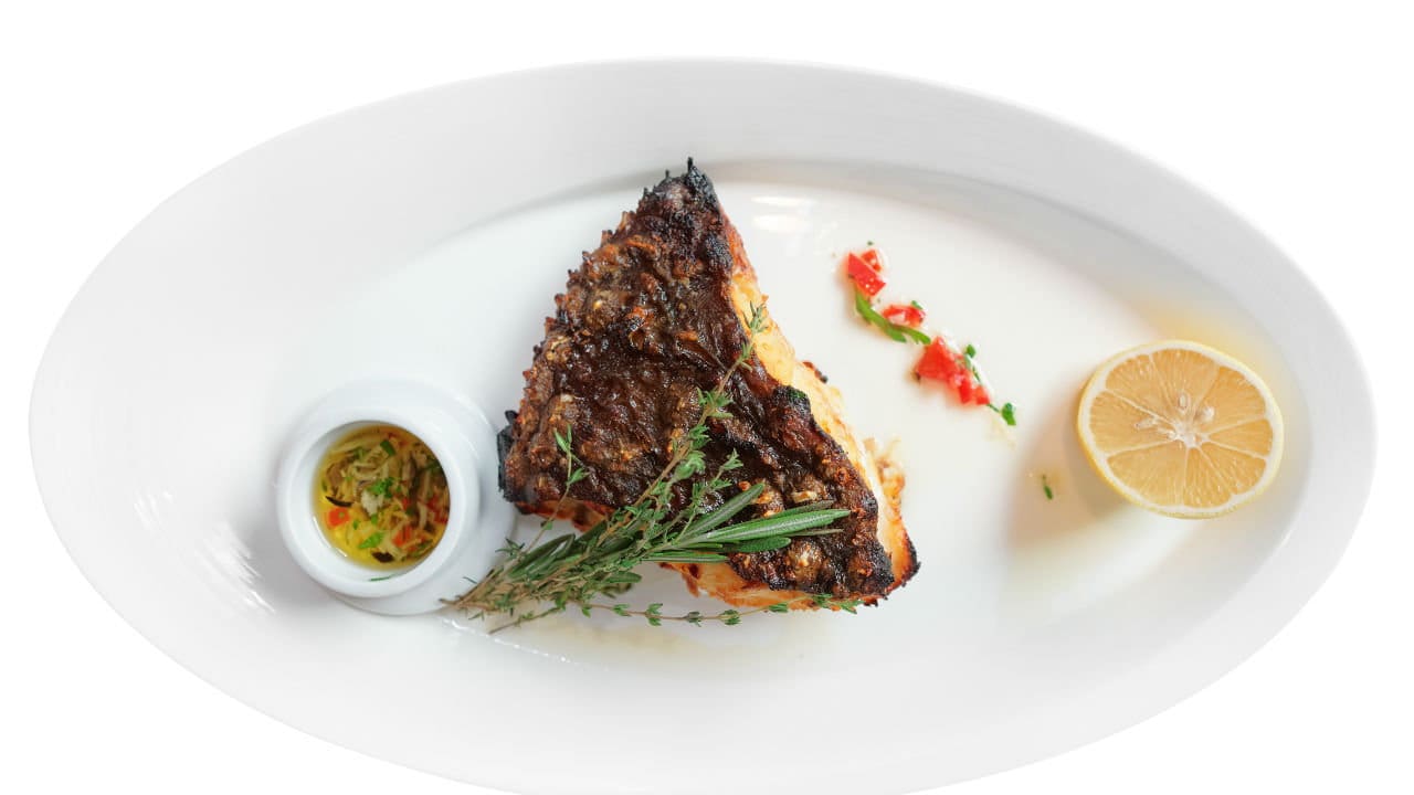 Roast Black Sole - FIRE Steakhouse Restaurant & Bar